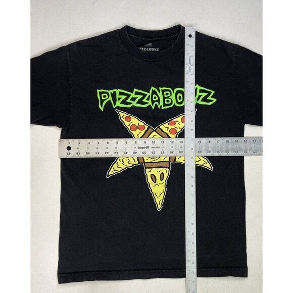 Pizzaboyz Graphic T-shirt Men Medium Black Short Sleeve - Picture 6 of 6